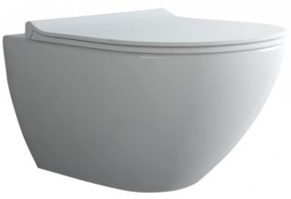 Комплект Berges 4в1 043268: инсталляция NOVUM525 кнопка R5 SoftTouch чёрная унитаз Puma Rimless сиденье Toma Slim SO